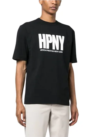 Heron Preston Homme, Tops, Noir, Taille: S T-shirt à Manches Courtes