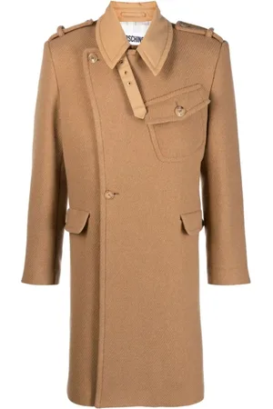 Moschino Homme, Manteaux, , Taille: XL Manteaux Homme - Hauteur Bronze