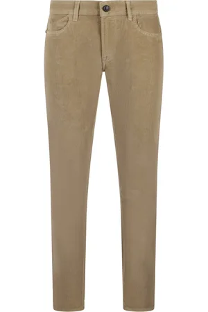RE-HASH Homme, Pantalons, , Taille: W36 Pantalon en velours côtelé Slim Fit