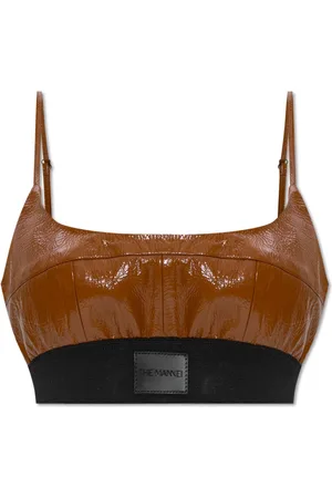 The Mannei Femme, Tops, Brun, Taille: 42 FR Débardeur court ‘Catalina’