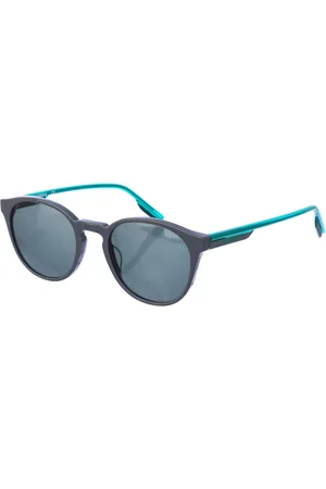 Converse Homme, Accessoires, Gris, Taille: ONE Size Lunettes de soleil ovales pour homme en acétate