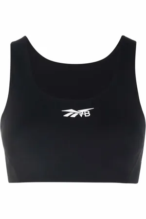Reebok Femme, Sport, Noir, Taille: 40 FR Soutien-gorge de sport noir Victoria Beckham
