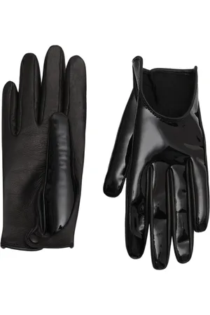 Durazzi Milano Femme, Accessoires, Noir, Taille: 42 FR Gants en cuir