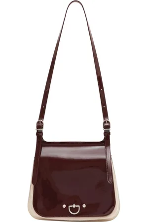 Durazzi Milano Femme, Sacs, Rouge, Taille: ONE Size Sac Besace en peau dagneau