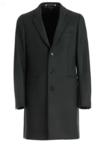 Paul Smith Homme, Manteaux, Vert, Taille: L Manteau en laine