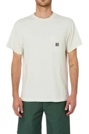 Deus Ex Machina Homme, Tops, Blanc, Taille: L T-shirts