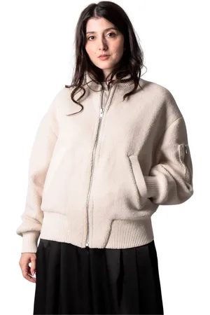 Citizens of Humanity Femme, Sweatshirts et sweats à capuche, Blanc, Taille: 42 FR Brianna Sherpa Bomber
