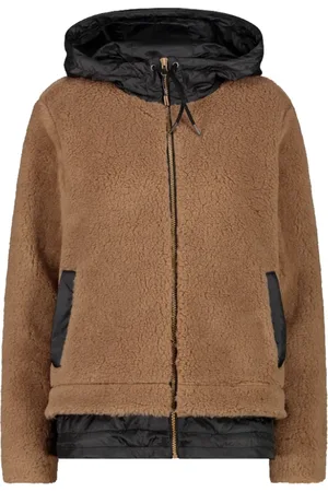 CMP Femme, Vestes, Brun, Taille: 40 FR Manteau Wooltech Camel