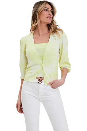 Pinko Femme, Pulls, Vert, Taille: 40 FR Villayon Cardigan