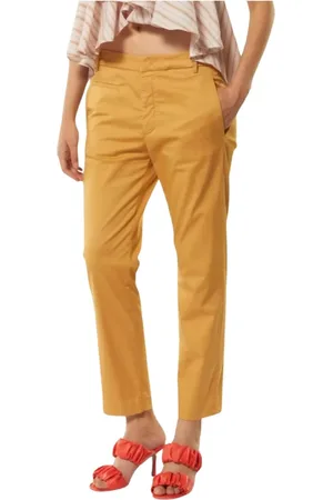 Dondup Femme, Pantalons, Brun, Taille: 36 FR Pantalon Ariel