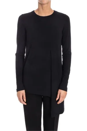 Dondup Femme, Tops, Noir, Taille: 42 FR Chemise Ossidiana