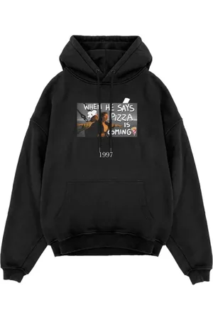 Throwback. Femme, Sweatshirts et sweats à capuche, Noir, Taille: 34 FR SweaT-shirt Stylé