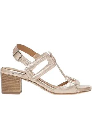ANNA F. Femme, Chaussures, Rose, Taille: 37 EU Sandalette Élégante