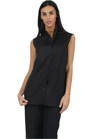 Aspesi Femme, Blouses et Chemises, Noir, Taille: 36 FR Chemise Élégante