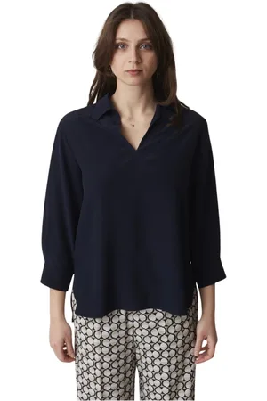Aspesi Femme, Blouses et Chemises, Bleu, Taille: 40 FR Chemise Femme