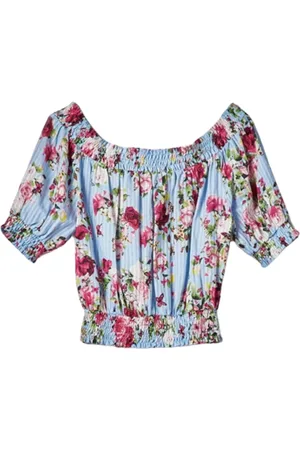 Blugirl Femme, Blouses et Chemises, Multicolore, Taille: 38 FR Haut élégant pour femmes