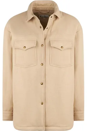 MC2 SAINT BARTH Femme, Vestes, , Taille: 38 FR Veste en Laine avec Écriture Strass au Dos