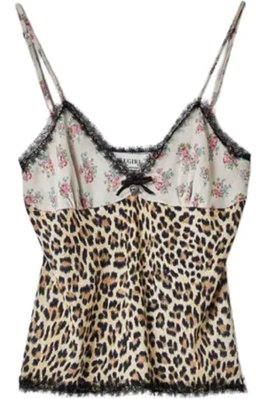 Blugirl Femme, Tops, Multicolore, Taille: 42 FR Haut élégant pour femmes