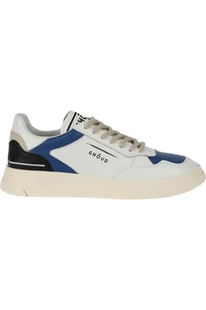 Ghoud Homme, Chaussures, Blanc, Taille: 40 EU Baskets Basses en Cuir
