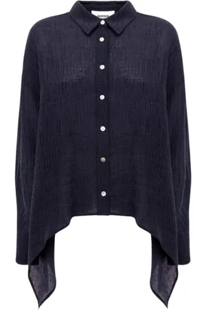 ALPHA STUDIO Femme, Blouses et Chemises, Bleu, Taille: 42 FR Chemise Élégante