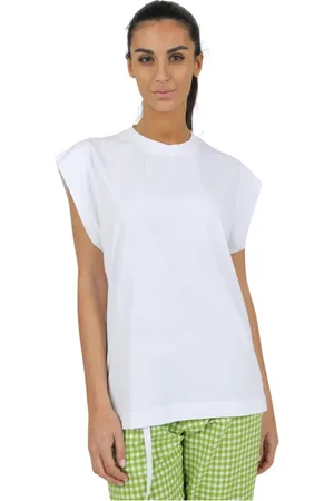 ALPHA STUDIO Femme, Tops, Blanc, Taille: 36 FR T-Shirt Classique
