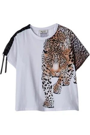 Blugirl Femme, Tops, Blanc, Taille: 36 FR T-Shirt Décontracté