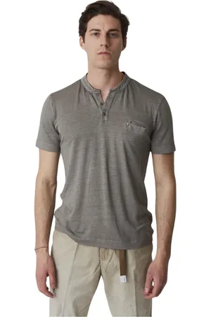 Daniele Fiesoli Homme, Tops, Gris, Taille: M T-Shirt Style Coréen