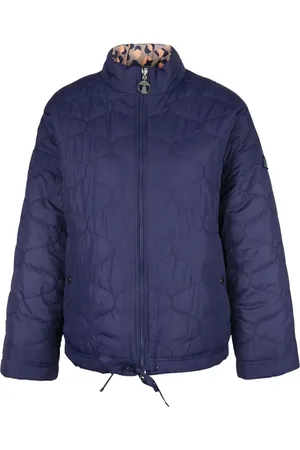 Barbour Femme, Vestes, Bleu, Taille: 40 FR Veste Matelassée Réversible