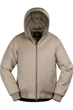 MOORER Homme, Vestes, , Taille: XL Bomber en Baby Cashmere