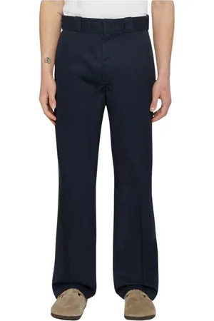 Dickies Homme, Pantalons, Bleu, Taille: W32 L34 Pantalon de Travail Droit 874 - Bleu