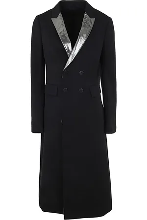 SAPIO Femme, Manteaux, Noir, Taille: 40 FR Single-Breasted Manteaux