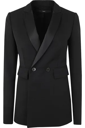 SAPIO Femme, Vestes, Noir, Taille: 40 FR Blazers