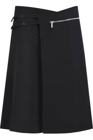 SAPIO Homme, Jupes, Noir, Taille: S Jupe asymétrique noire