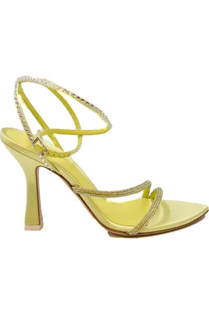 3Juin Femme, Chaussures, Vert, Taille: 36 EU Sandales Élégantes