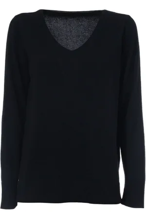 LE TRICOT PERUGIA Femme, Pulls, Bleu, Taille: 38 FR Pull en laine, soie et cachemire