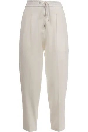 LE TRICOT PERUGIA Femme, Pantalons, , Taille: 36 FR Pantalon en tricot à taille élastique