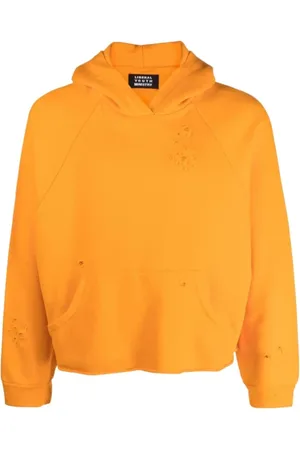 Liberal Youth Ministry Homme, Sweatshirts et sweats à capuche, , Taille: L Pull à Capuche Distressed avec Imprimé Lifeguard