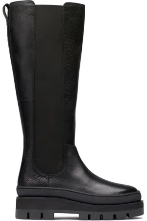 Clarks Femme, Chaussures, Noir, Taille: 38 EU Bottes Cheville Noires pour Femmes