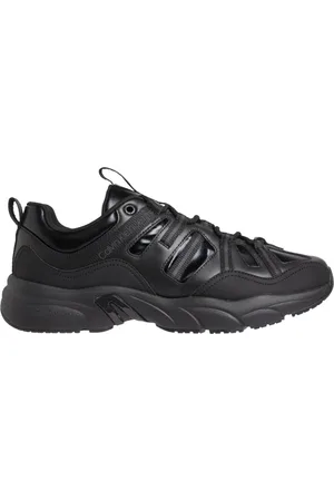 Calvin Klein Homme, Chaussures, Noir, Taille: 44 EU Baskets de Tennis Rétro