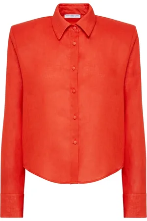 MVP Wardrobe Femme, Blouses et Chemises, Rouge, Taille: 38 FR Chemise Zuma
