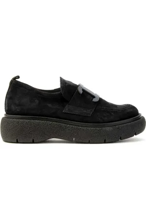 carmens Femme, Chaussures, Noir, Taille: 38 EU Sophie Chain Mocassins - Noir