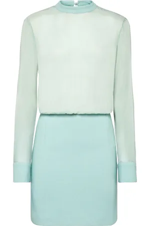 MVP Wardrobe Femme, Robes, Bleu, Taille: 36 FR Robe Plaza