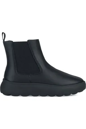 Geox Femme, Chaussures, Noir, Taille: 36 EU Bottines Noires pour Femmes