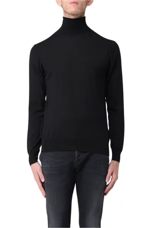 Paolo Pecora Homme, Pulls, Noir, Taille: M Pulls en tricot