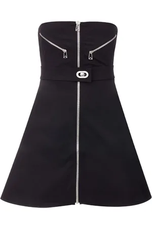 Bottega Veneta Femme, Robes, Noir, Taille: 36 FR Robe Bomber en Nylon Stretch