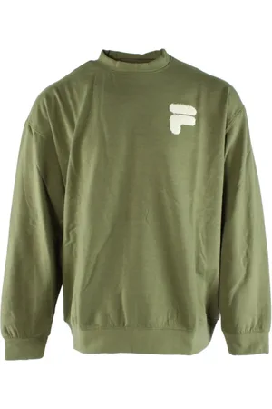 Fila Homme, Sweatshirts et sweats à capuche, Vert, Taille: M Gilet Bleu pour Homme
