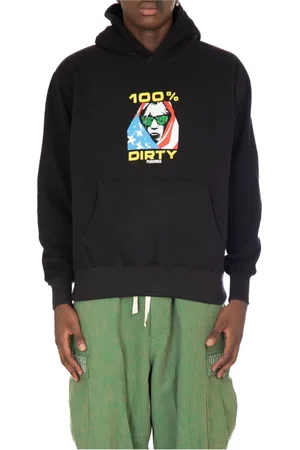 Pleasures Homme, Sweatshirts et sweats à capuche, Noir, Taille: S Sonic Youth Dirty Sweat à capuche