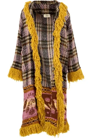 AKEP Femme, Pulls, Multicolore, Taille: 38 FR Manteau Femme