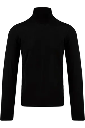 DRUMOHR Homme, Pulls, Noir, Taille: L Pulls Noirs pour Homme