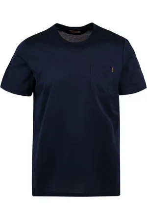 MOORER Homme, Tops, Bleu, Taille: M T-shirts et Polos Bleus